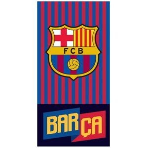 Carbotex • Fotbalová osuška FC Barcelona - BARCA • Oficiální produkt FCB s hologamem na štítku
