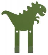 Kovový háček na stěnu Dinosaur Green Tranquillo