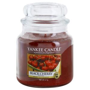 Yankee Candle vonná svíčka Black Cherry Classic střední