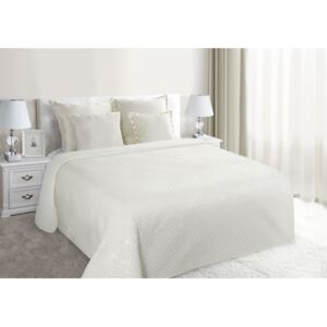 Luxusní přehoz na postel GASTON, krémová, 220x240 cm Mybesthome