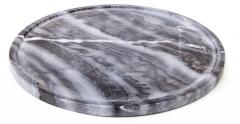 Mramorový talíř Forte šedý XLBoom