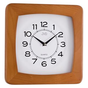 Dřevěné čitelné nástěnné hodiny JVD N29041/41