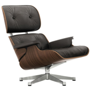 Vitra Křeslo Eames Lounge Chair, black pigmented walnut