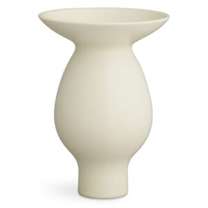 Krémově bílá keramická váza Kähler Design Kontur, výška 25 cm