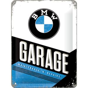 Nostalgic Art Plechová cedule - BMW Garage 20x15 cm