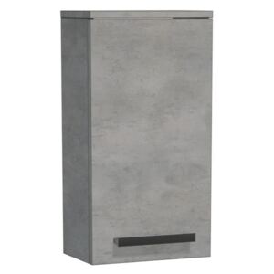 Koupelnová skříňka nízká Naturel Cube Way 32,5x63x20 cm beton CUBE2H32BE