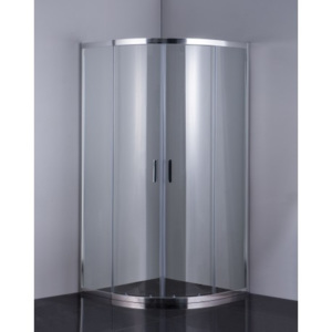HOPA - Set BARCELONA PLUS s vaničkou z litého mramoru - Včetně vaničky, 190 cm, 90 cm × 90 cm, Univerzální, Hliník chrom, Grape bezpečnostní sklo - 6 