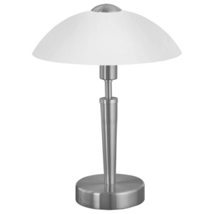 Eglo Stolní lampa SOLO 1 (85104) - stříbrná