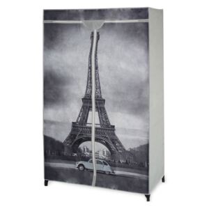 [neu.holz]® Šatní látková skříň - 'Eiffelova věž'