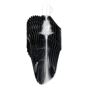 Slamp Avia suspension L, černé designové svítidlo od Zaha Hadid, 4x52+1x100W, délka 120cm
