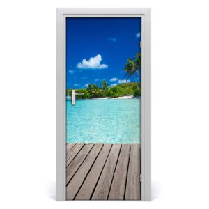 Fototapeta na dveře tropická pláž