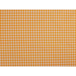 Bavlněná látka káro METRÁŽ - 1 (576) žlutá žloutková Stoklasa