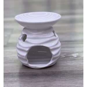 Aromalampa Stardeco keramika bílá 11,5x10,5 cm