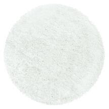 Ayyildiz koberce Kusový koberec Fluffy Shaggy 3500 white kruh - 160x160 (průměr) kruh cm