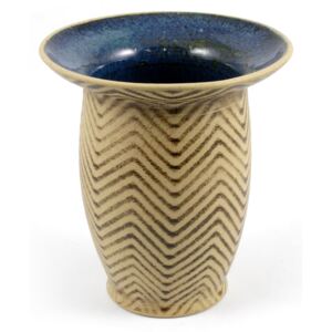 Nádoba CUIA medium - z keramiky modro-hnědá - 15