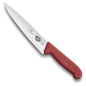Kuchyňský nůž Victorinox Fibrox 15 cm, červený