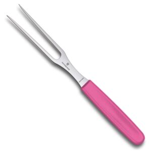 Vidlička na maso Victorinox 15 cm, růžová
