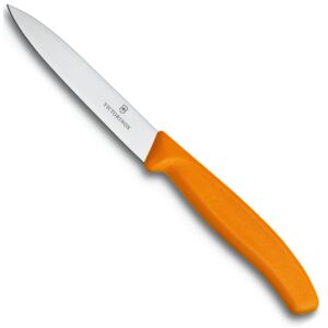 Nůž na zeleninu Victorinox Swiss Classic 10 cm, oranžový