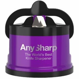 Brousek na kuchyňské nože AnySharp Pro, fialový