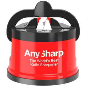 Brousek na kuchyňské nože AnySharp Editions, červený