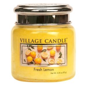 Village Candle Vonná svíčka ve skle, Fresh Lemon 3,75oz