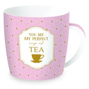 Easy Life Cups & Mugs Coffee or Tea Porcelánový hrnek na čaj You Are My Perfect Cup Of Tea 350 ml