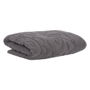 Rychleschnoucí žakárový ručník RENESA šedý