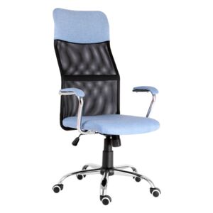 Kancelářská židle ERGODO CAMELI světle modro-černá