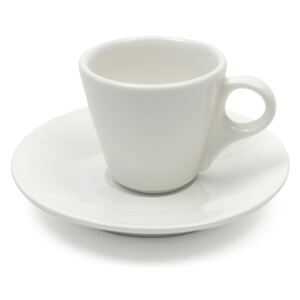 Maxwell and Williams Espresso šálek s podšálkem 80 ml bílý - WHITE BASICS