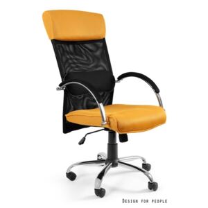 UNIQUE Kancelářská židle Overcross, žlutá