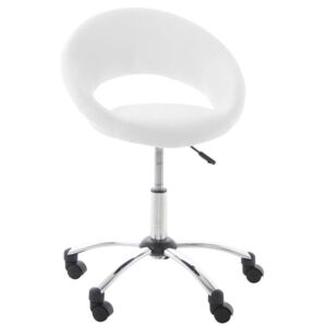 Kancelářská židle Sunny, ekokůže, bílá