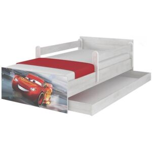 SKLADEM: Dětská postel MAX bez šuplíku Disney - AUTA 3 180x90 cm