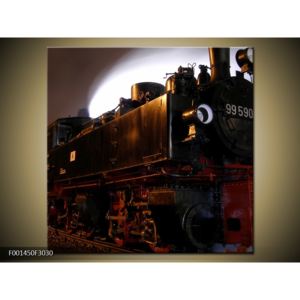 Obraz historické lokomotivy (F001450F3030)