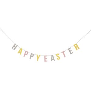 Papírová girlanda Bloomingville Pastel Easter, délka 200 cm