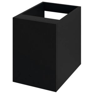 TREOS skříňka spodní dvířková 35x53x50,5cm, pravá/levá, černá mat