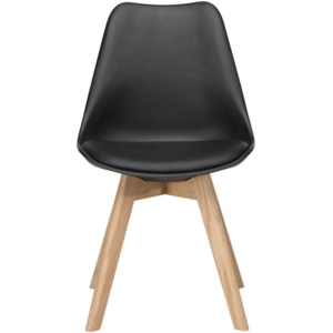 Jídelní židle v černé barvě F1041