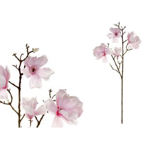 Autronic Magnolie, 4 květy, sv.růžová barva. UKK211-PINK-LT