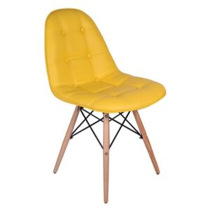 TZB Jídelní židle Lyon - žlutá