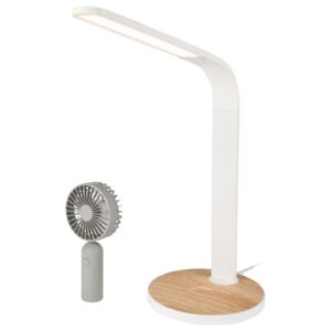 LIVARNOLUX® LED stolní lampa s odnímatelným ventilát