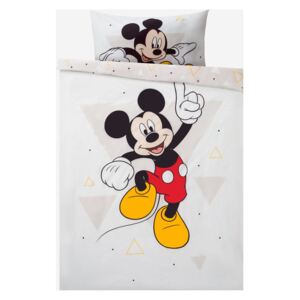 Dětské ložní povlečení, 140 x 200 cm, 70 x 90 cm (Mickey Mouse)