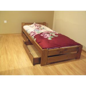 Maxi-Drew Úložný prostor pod postel v90 x š57 x h19 cm ořech