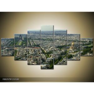 Obraz Paříže s Eiffelovou věží (F002979F210100)