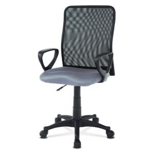 Kancelářská židle - látka šedá/černá KA-B047 GREY