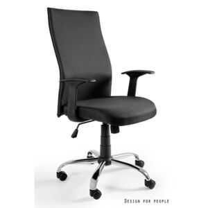UNIQUE Kancelářská židle BLACK ON BLACK