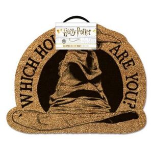 Rohožka Harry Potter: 2D klobouk (50 x 40 cm) hnědá