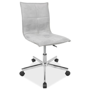 Kancelářská otočná židle v šedé barvě KN757