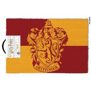 Rohožka Harry Potter: Gryffindor - Nebelvír (60 x 40 cm) žluto-červená