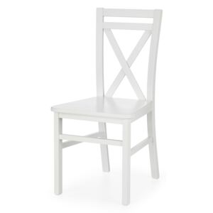 Dřevěná židle Dariusz 2 bílá
