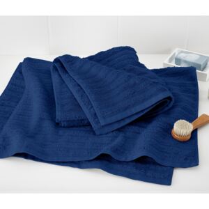 Froté ručníky, 2 ks, tmavě modré