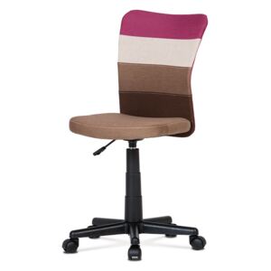 Kancelářská židle, látka - mix barev KA-N837 PUR